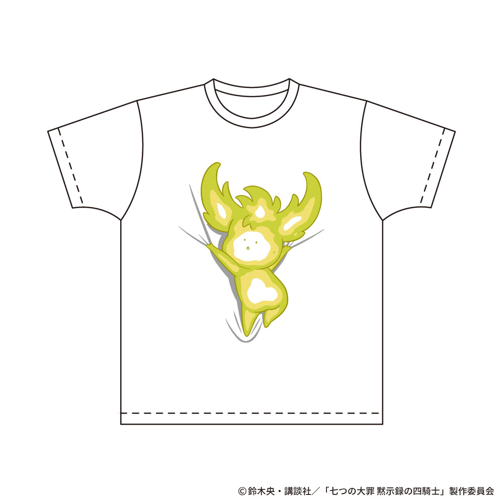 【公式】東京キャラクターストリート七つの大罪 黙示録の四騎士／ミニパーシバルTシャツ／M: TBSグロウディア（催事）オンラインプラザ