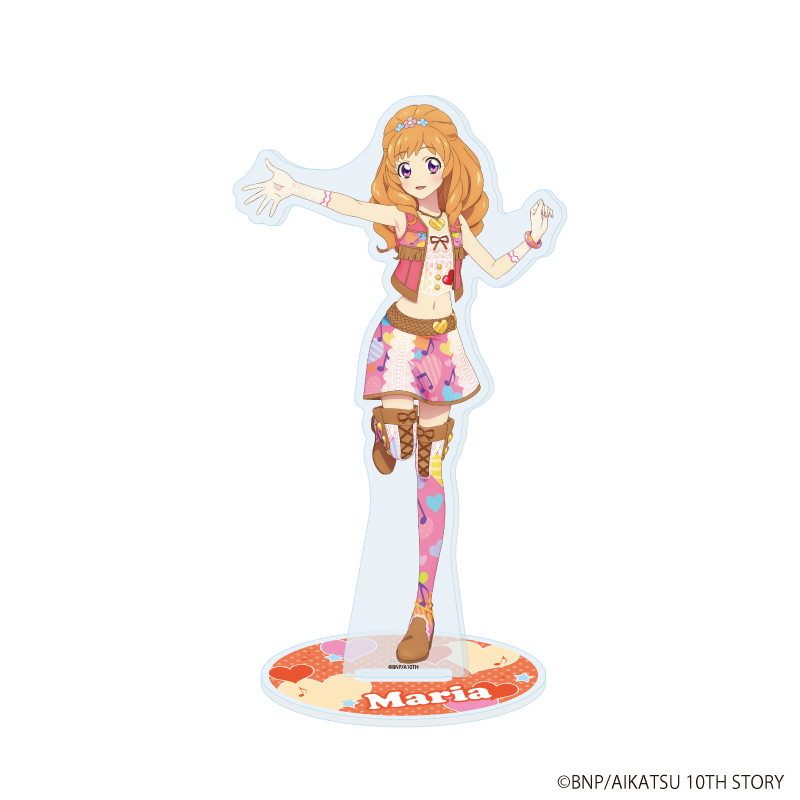 アクリルスタンド「アイカツ！」30/姫里マリア(描き下ろしイラスト)