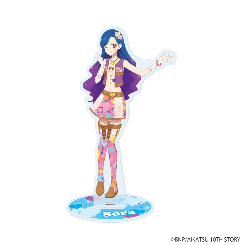 アクリルスタンド「アイカツ！」29/風沢そら(描き下ろしイラスト)