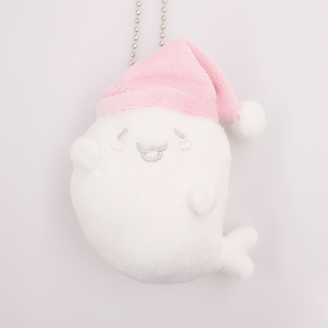 口をひらいたこざらしさん蓄光マスコット