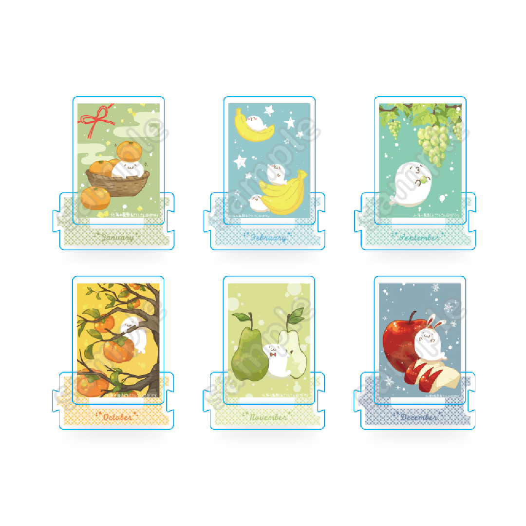 あざらしさんトレーディングつながるアクリルスタンド（全６種）