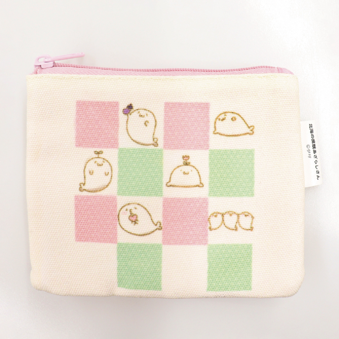 あざらしさんマルチポーチ ピンク