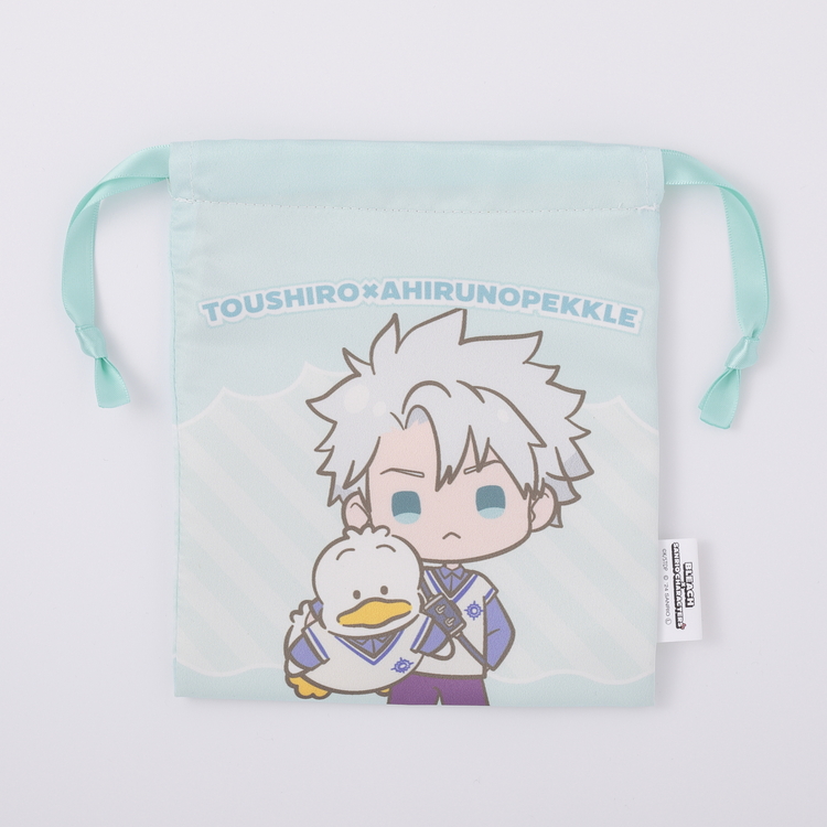BLEACH×SC ミニ巾着 日番谷冬獅郎×あひるのペックル