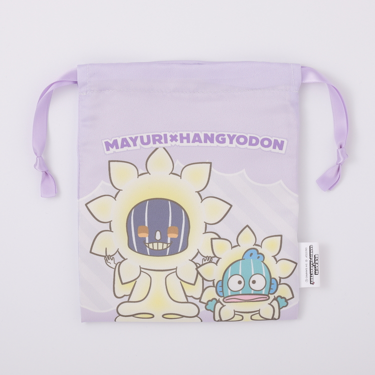 BLEACH×SC ミニ巾着 涅マユリ×ハンギョドン