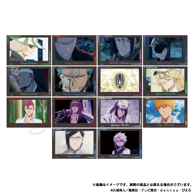 BLEACH千年血戦篇　トレーディングフォト風ステッカー