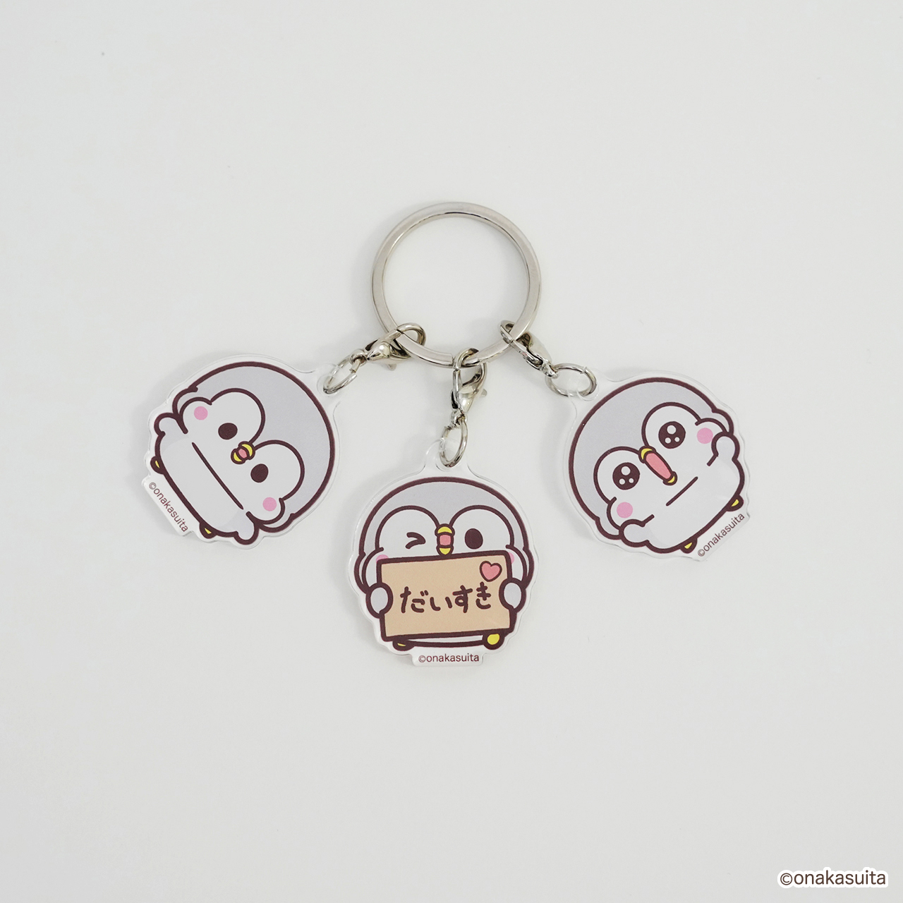 ちゃんぺん 3連アクリルキーホルダー （B）