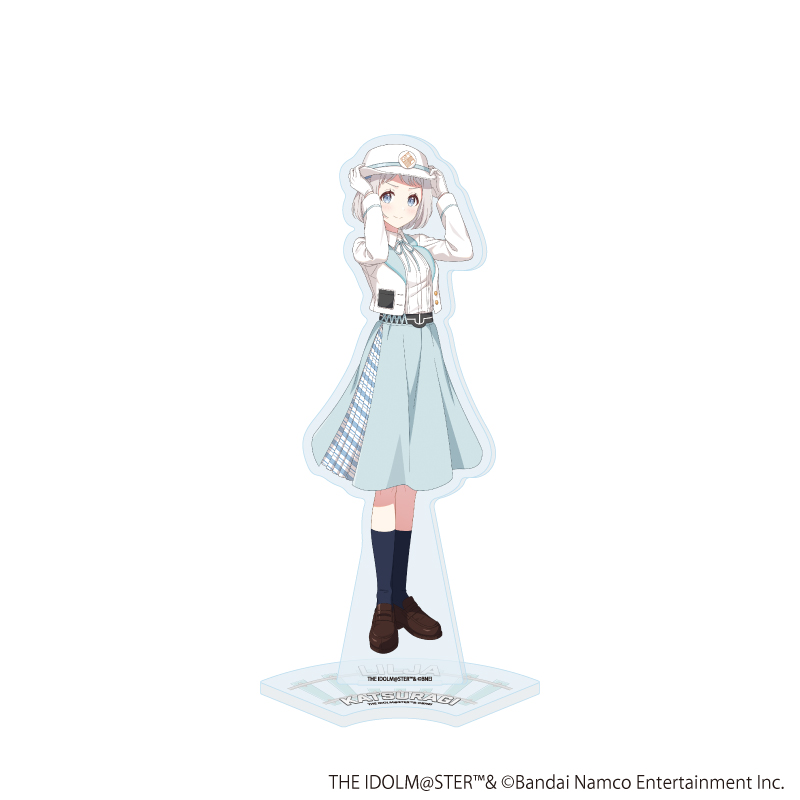 アクリルスタンド「学園アイドルマスター」78/葛城リーリヤ 駅員風衣装ver.(描き下ろしイラスト)