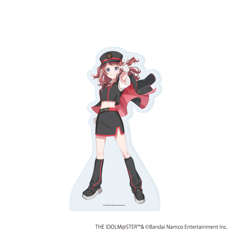 デカアクリルパネル「学園アイドルマスター」01/花海咲季 駅員風衣装ver.(描き下ろしイラスト)