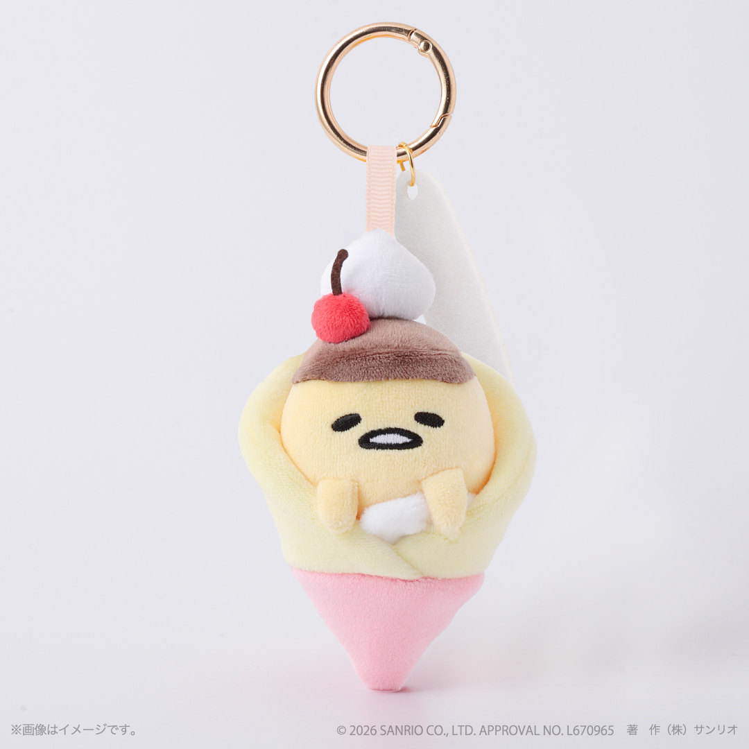えぶりでぃぐでたま むにゅぐるみマスコット クレープ