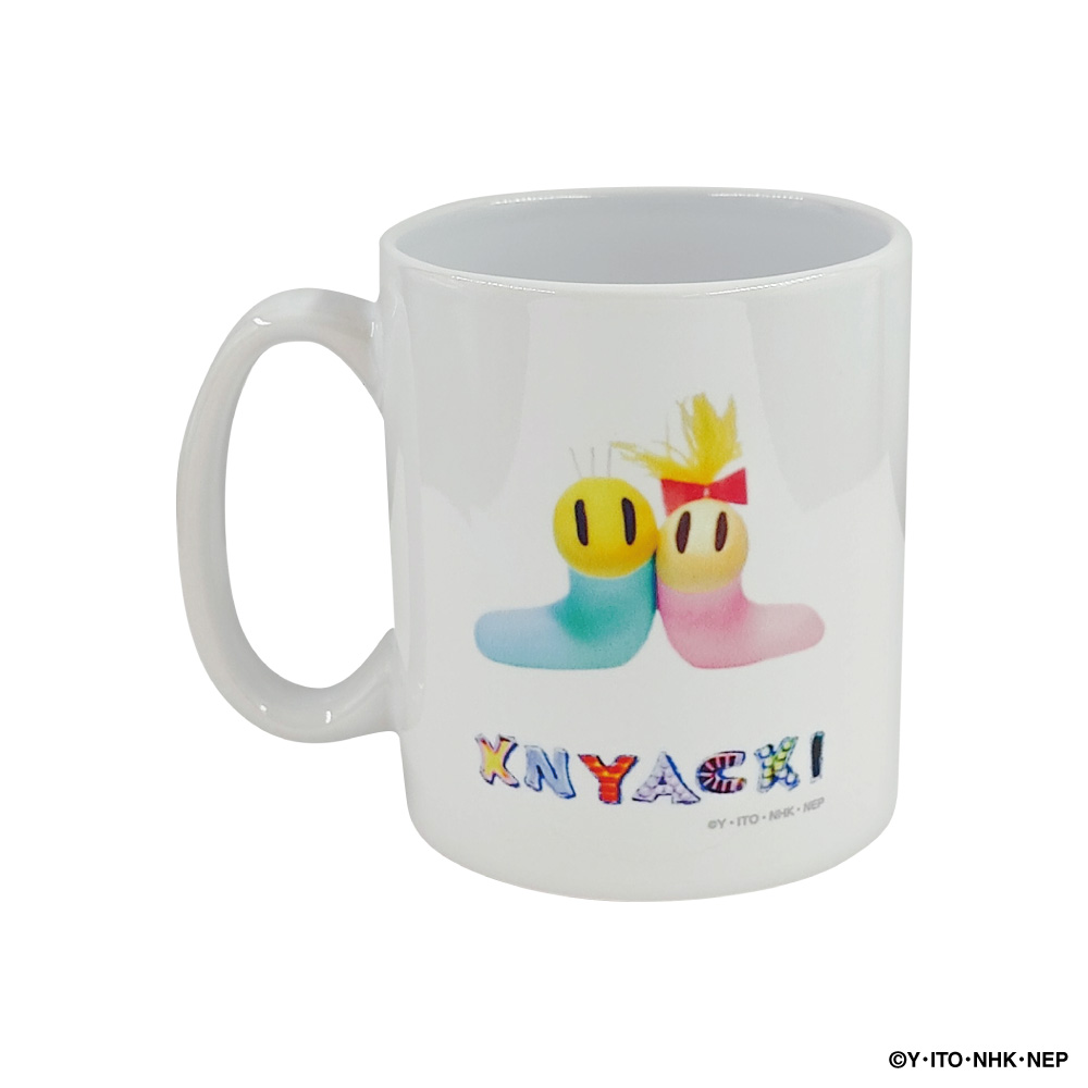 マグカップ　ニャッキ！　プチプチ・アニメ