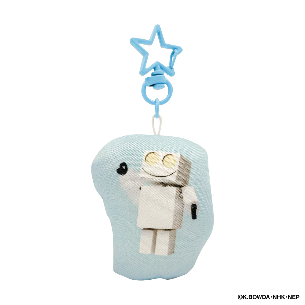 クッションキーホルダー　ロボット パルタ　プチプチ・アニメ