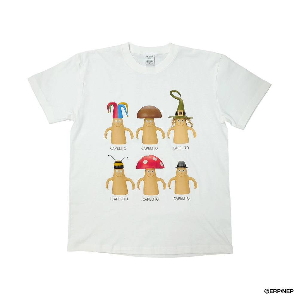 Tシャツ　カペリート　プチプチ・アニメ