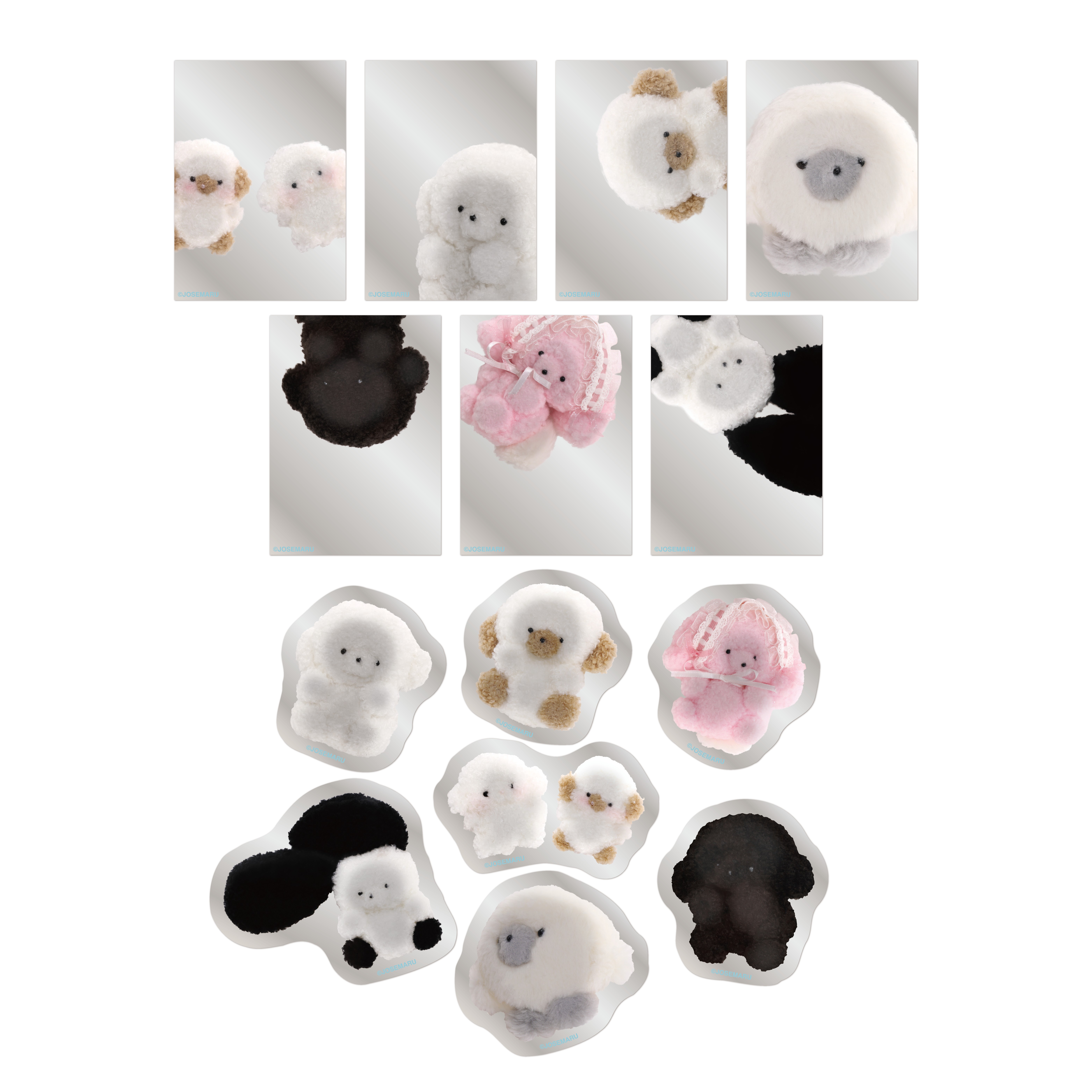 【トレーディング】じょせまるたち むぎゅ かがみ しぃる(全14種)