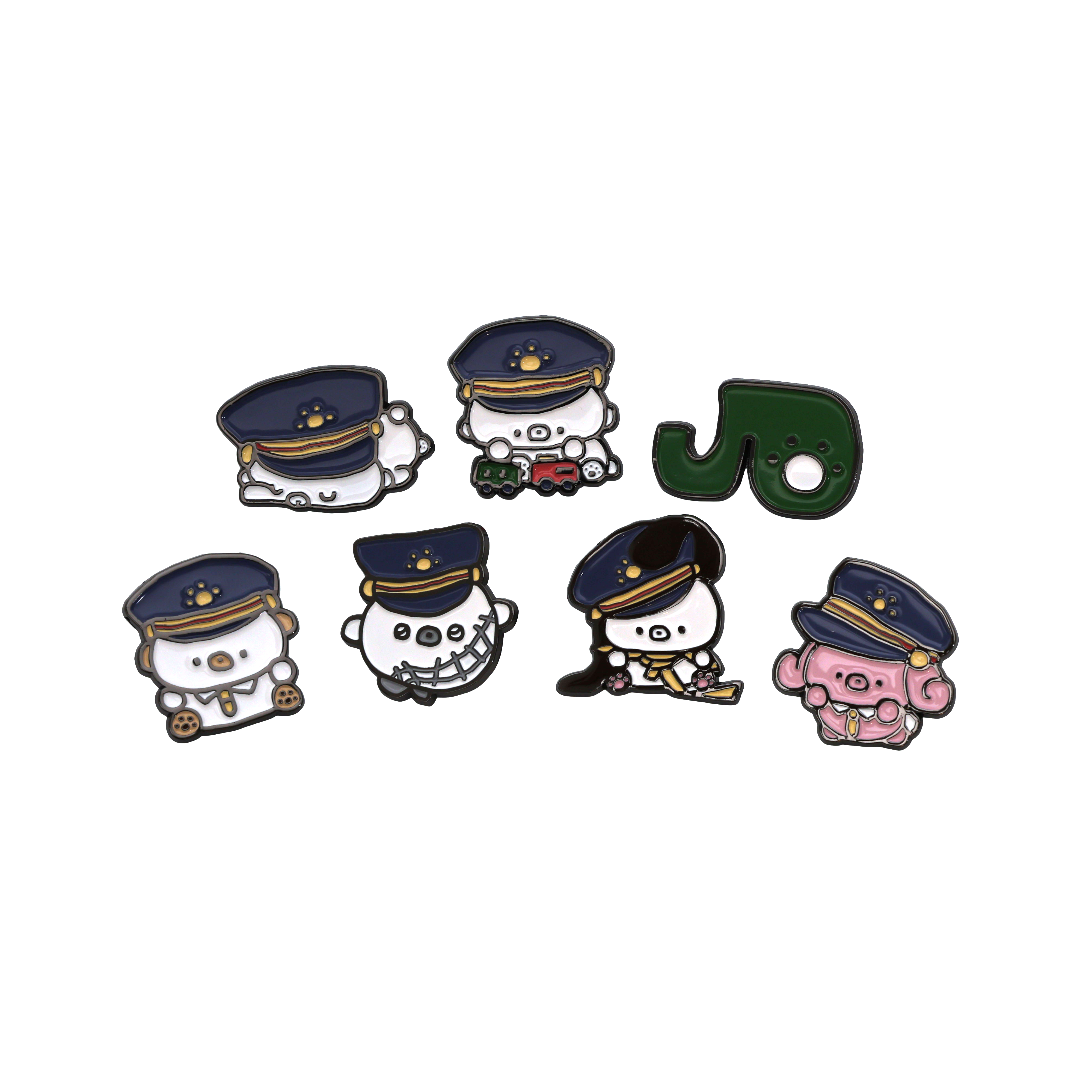 【トレーディング】えきちょ じょせまるたち おしごと ぴんばち(全7種)