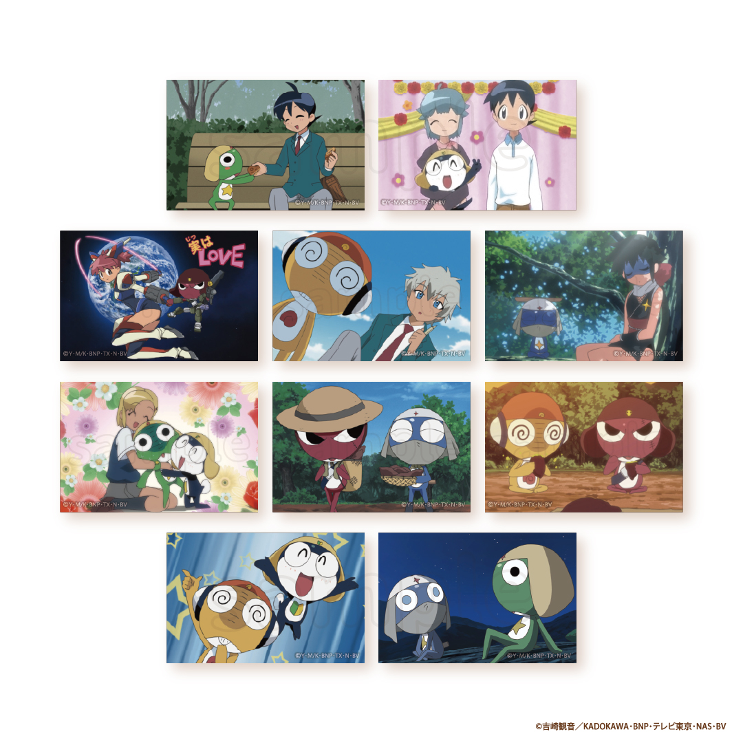 ケロロ軍曹 トレーディング場面写アクリルブロック(仲良しセレクション) (10種)