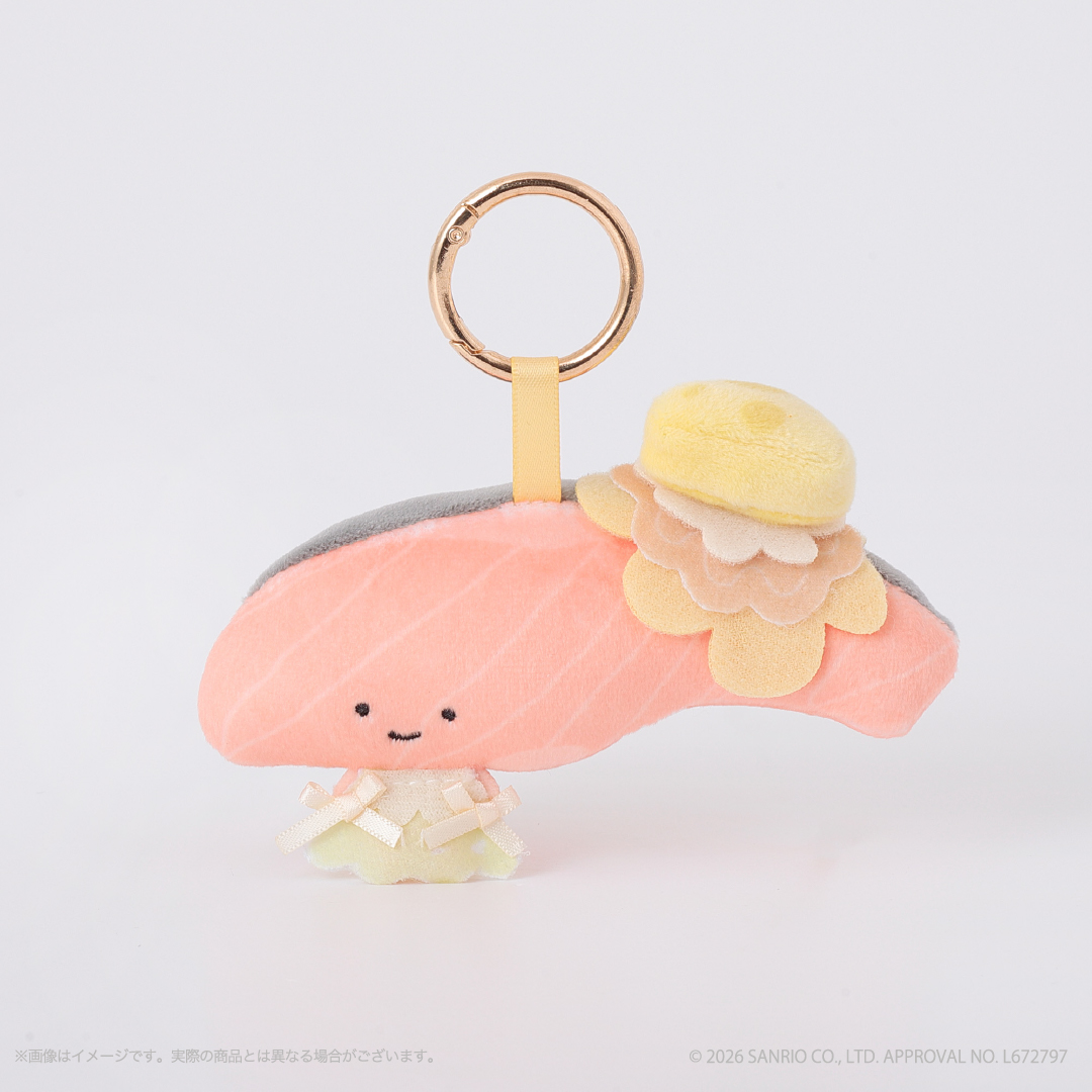 KIRIMIちゃん. ほかほか食堂 むにゅぐるみマスコット さけのチーズやき