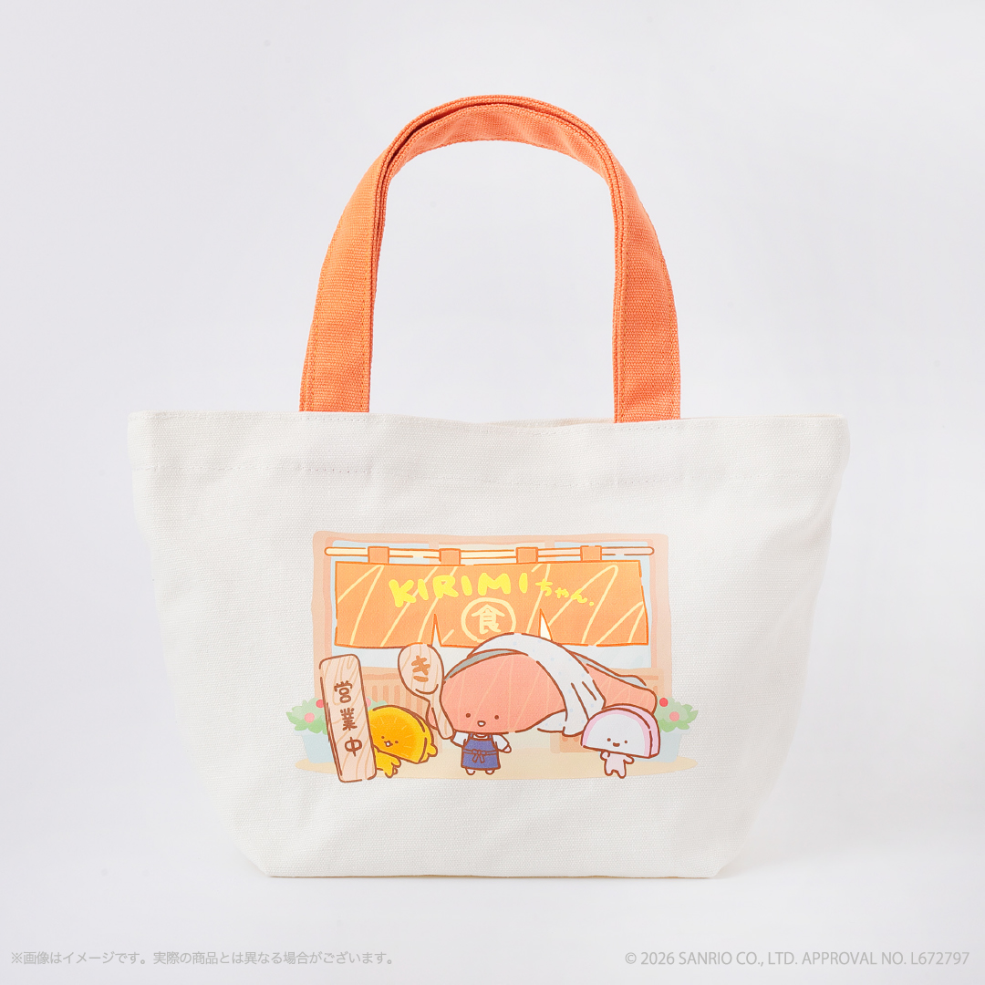 KIRIMIちゃん. ほかほか食堂 ランチトートバッグ