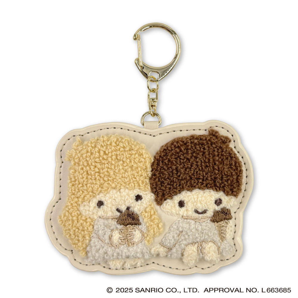 サガラキーホルダー ナチュラルキルティング