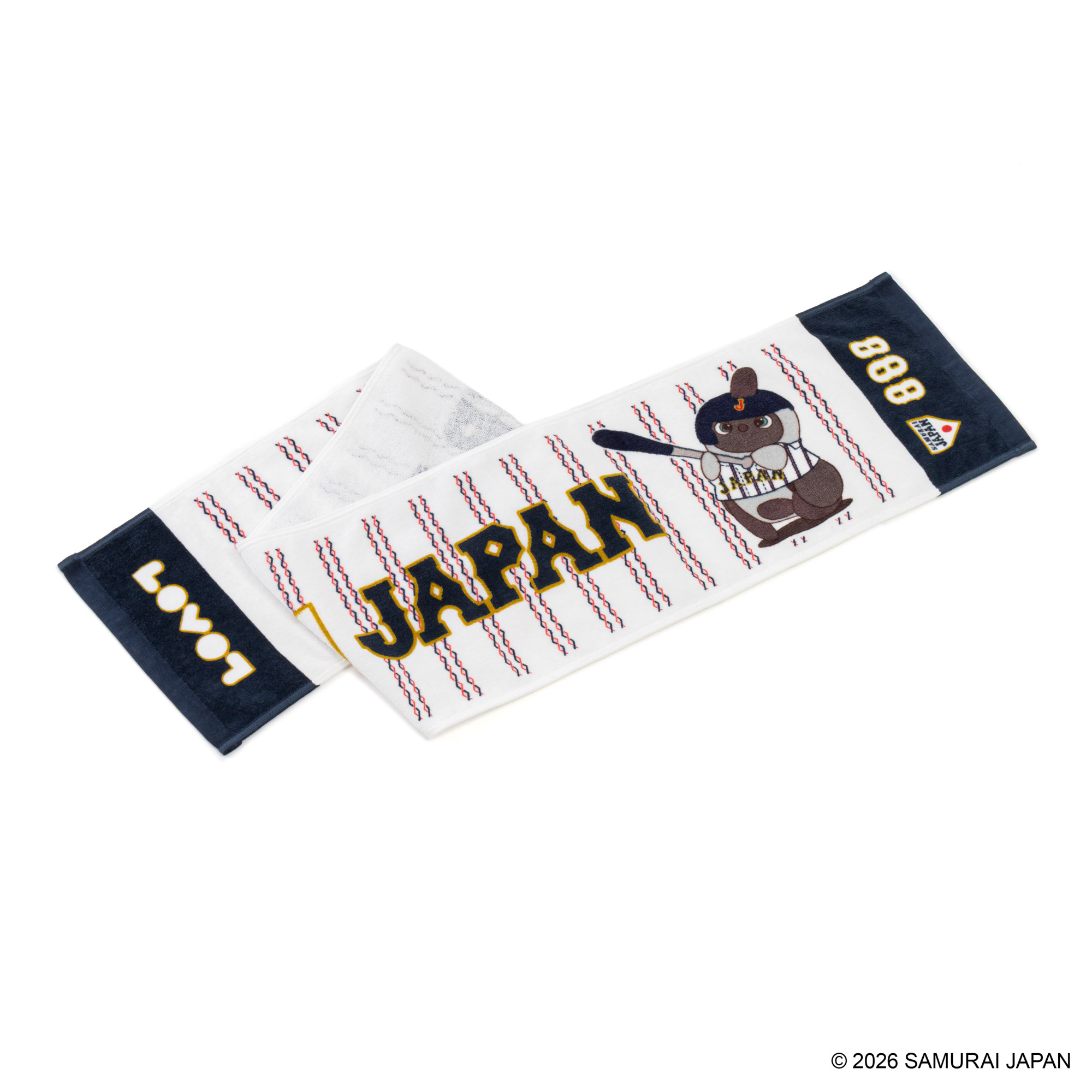 侍ジャパン×LOVOT マフラータオル(ヒト観戦用)