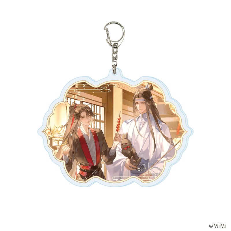 デカアクリルキーホルダー「大河幻想ラジオドラマ「魔道祖師」」02/魏無羨&藍忘機(原作) デートver.(描き下ろしイラスト)