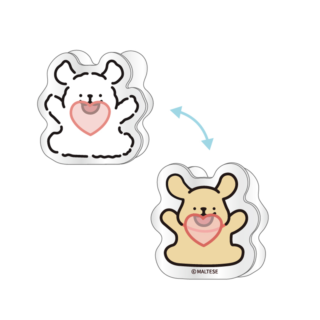 モルチーズリバーアクリップ　ハート