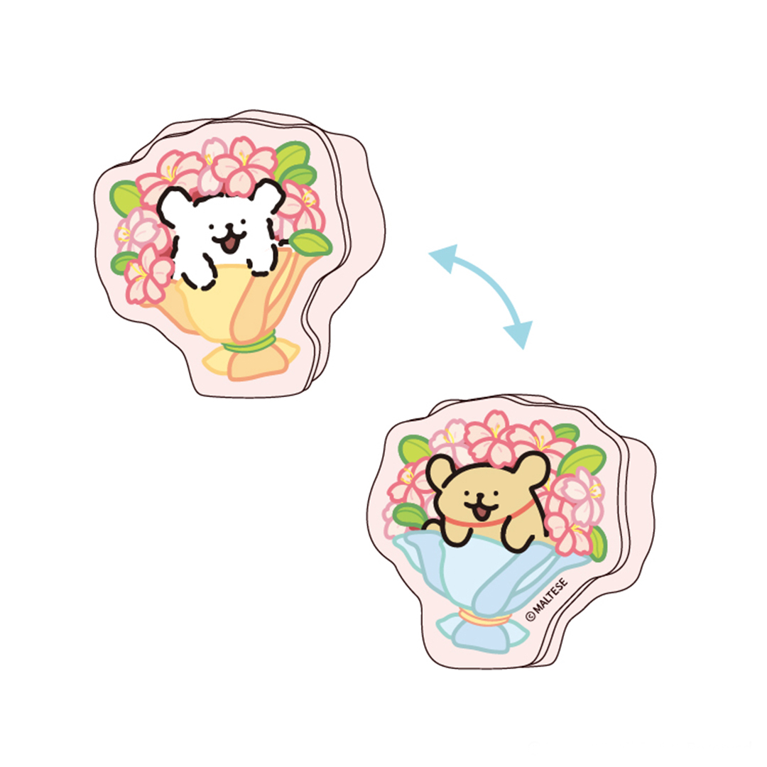モルチーズリバーアクリップ　花束