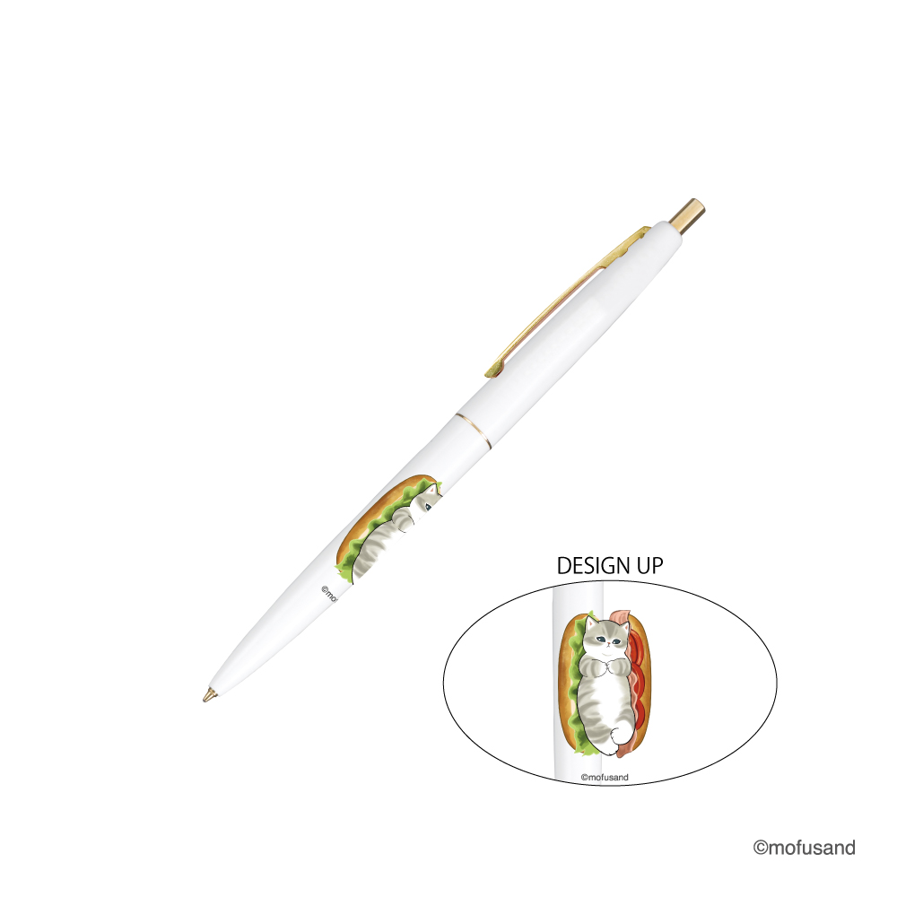 もふもふベーカリー BICボールペン(WH)