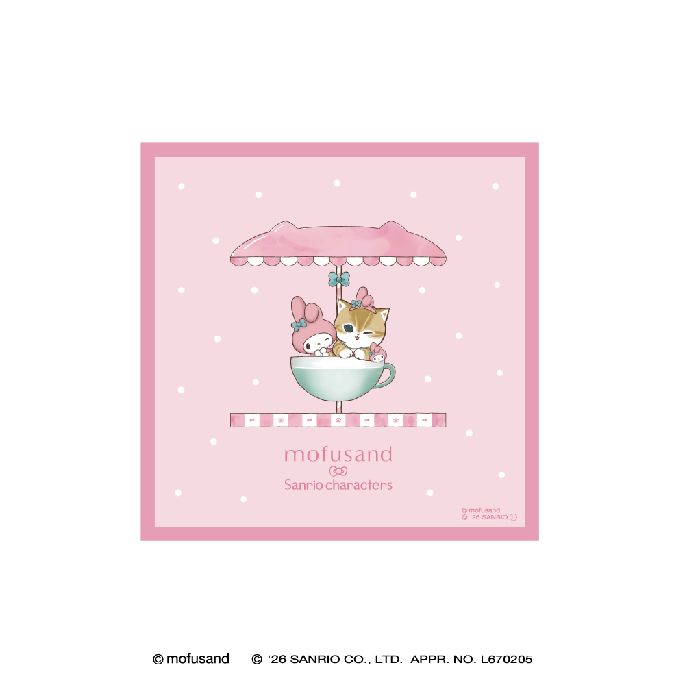 mofusand×マイメロディ ミニタオル