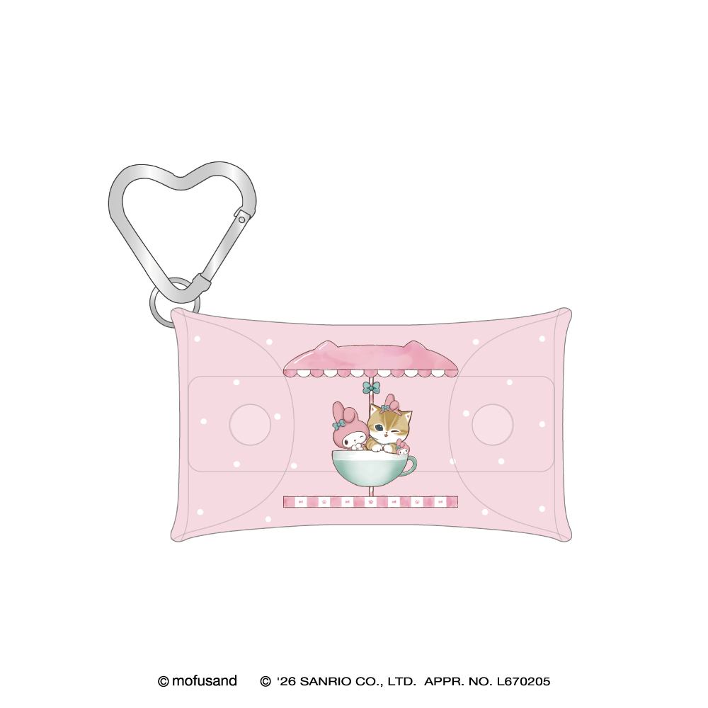 mofusand×マイメロディ クリアマルチケースS