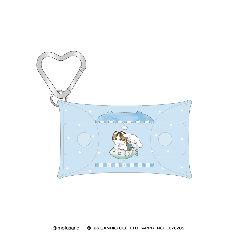 mofusand×シナモロール クリアマルチケースS