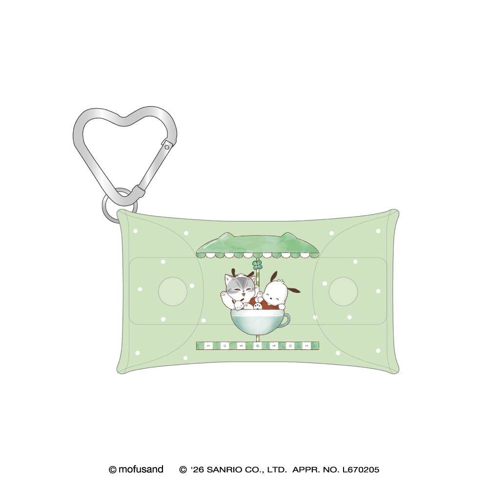 mofusand×ポチャッコ クリアマルチケースS