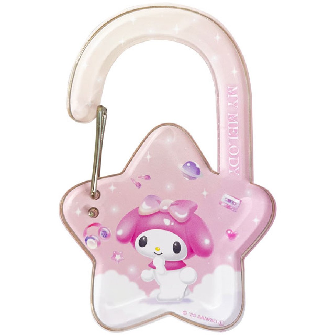 パステルドリームランド　アクリルカラビナ　マイメロディ