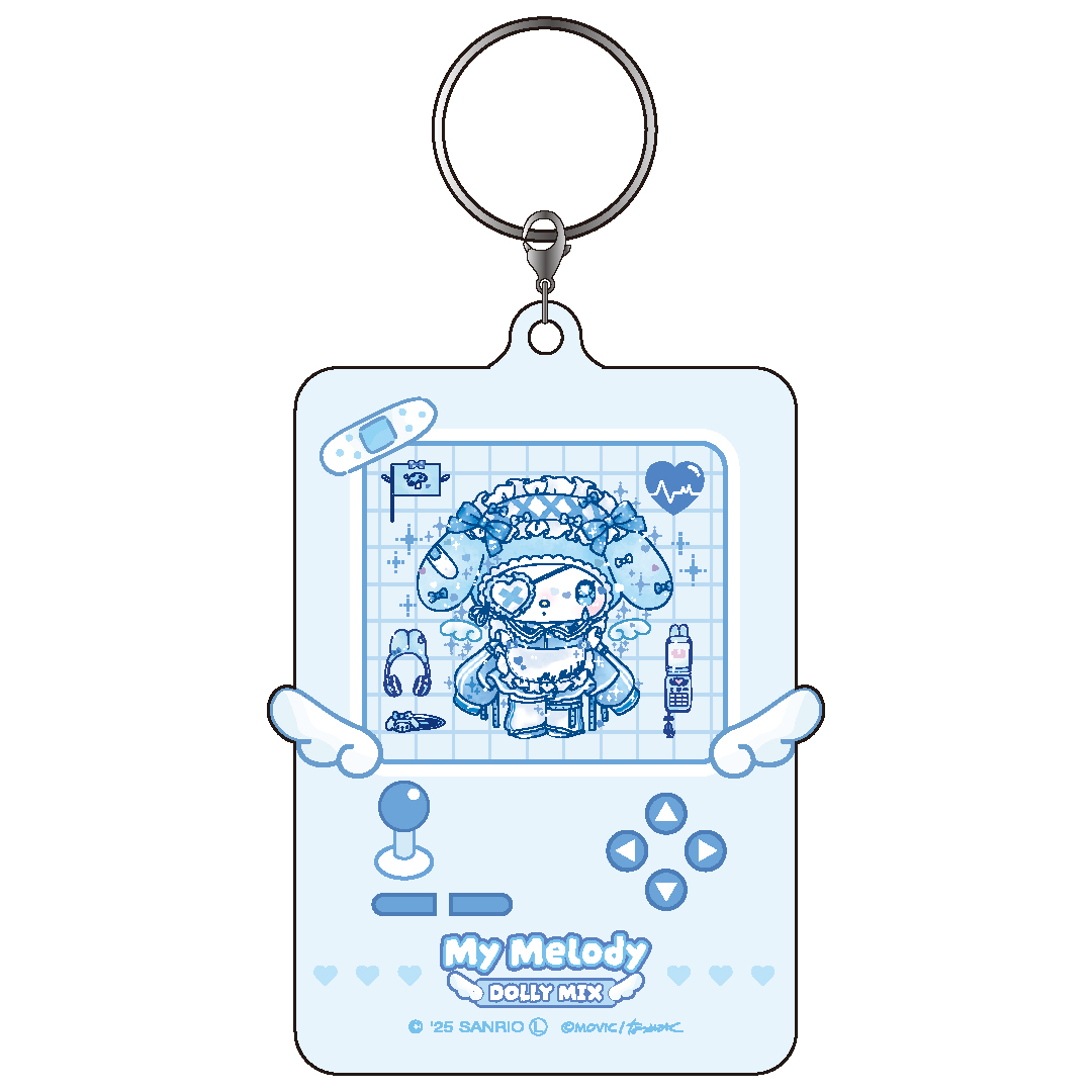 DOLLYMIX　ゲーム機風アクリルキーチェーン　マイメロディ