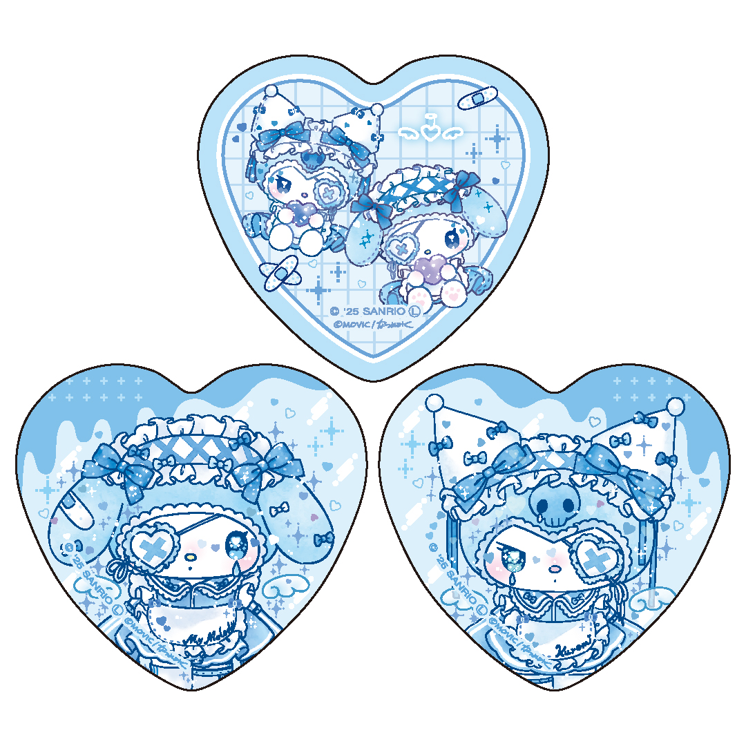 DOLLYMIX　ハート缶バッジセット