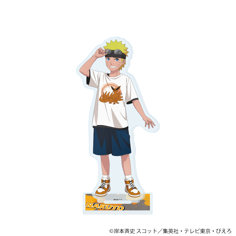アクリルスタンド「NARUTO-ナルト- 疾風伝」72/うずまきナルト ストリートファッションver.(描き下ろしイラスト)