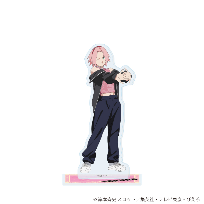 アクリルスタンド「NARUTO-ナルト- 疾風伝」86/春野サクラ スポーティver.(描き下ろしイラスト)