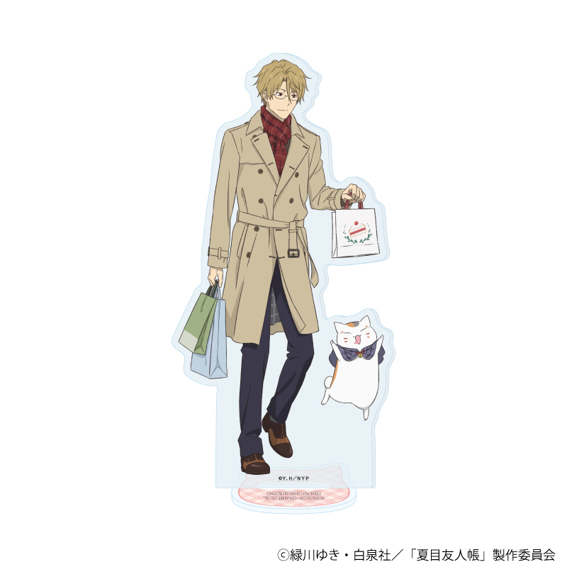 アクリルスタンド「夏目友人帳」12/名取周一 チェック柄ver.(描き下ろしイラスト)