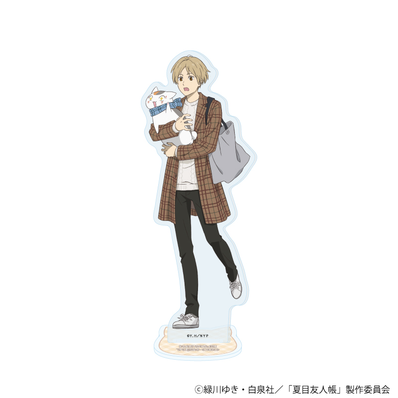 アクリルスタンド「夏目友人帳」10/夏目貴志 チェック柄ver.(描き下ろしイラスト)