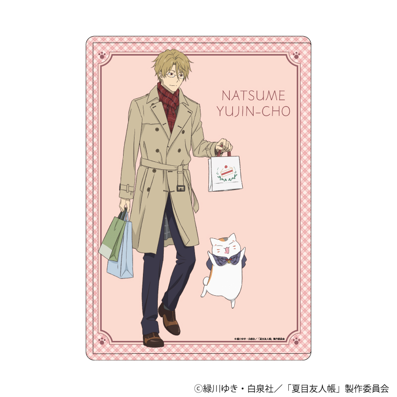 キャラクリアケース「夏目友人帳」20/名取周一 チェック柄ver.(描き下ろしイラスト)