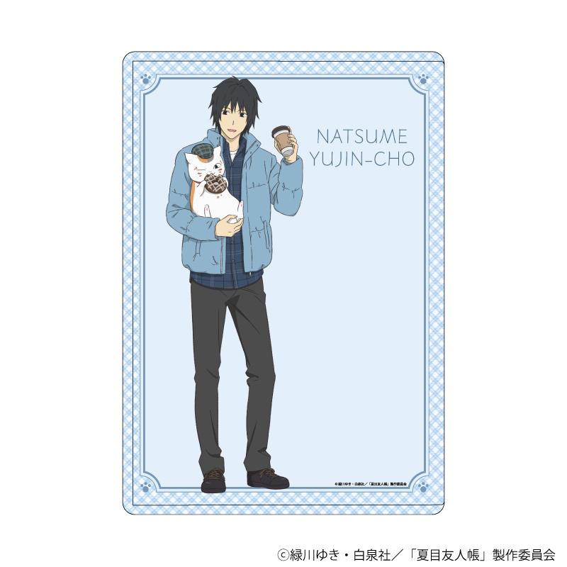 キャラクリアケース「夏目友人帳」19/田沼要 チェック柄ver.(描き下ろしイラスト)