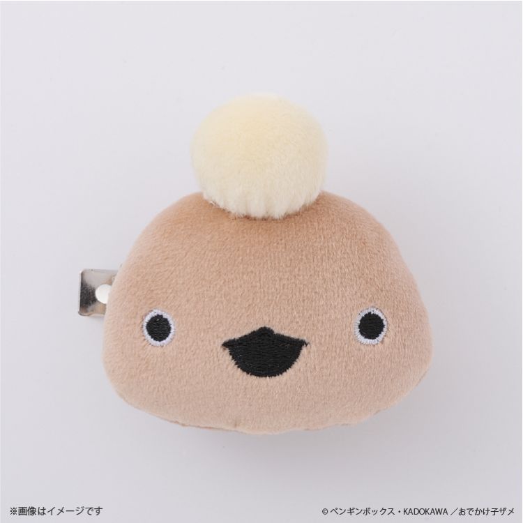 おでかけ子ザメ フェイスヘアクリップ2個セット(あんこう)
