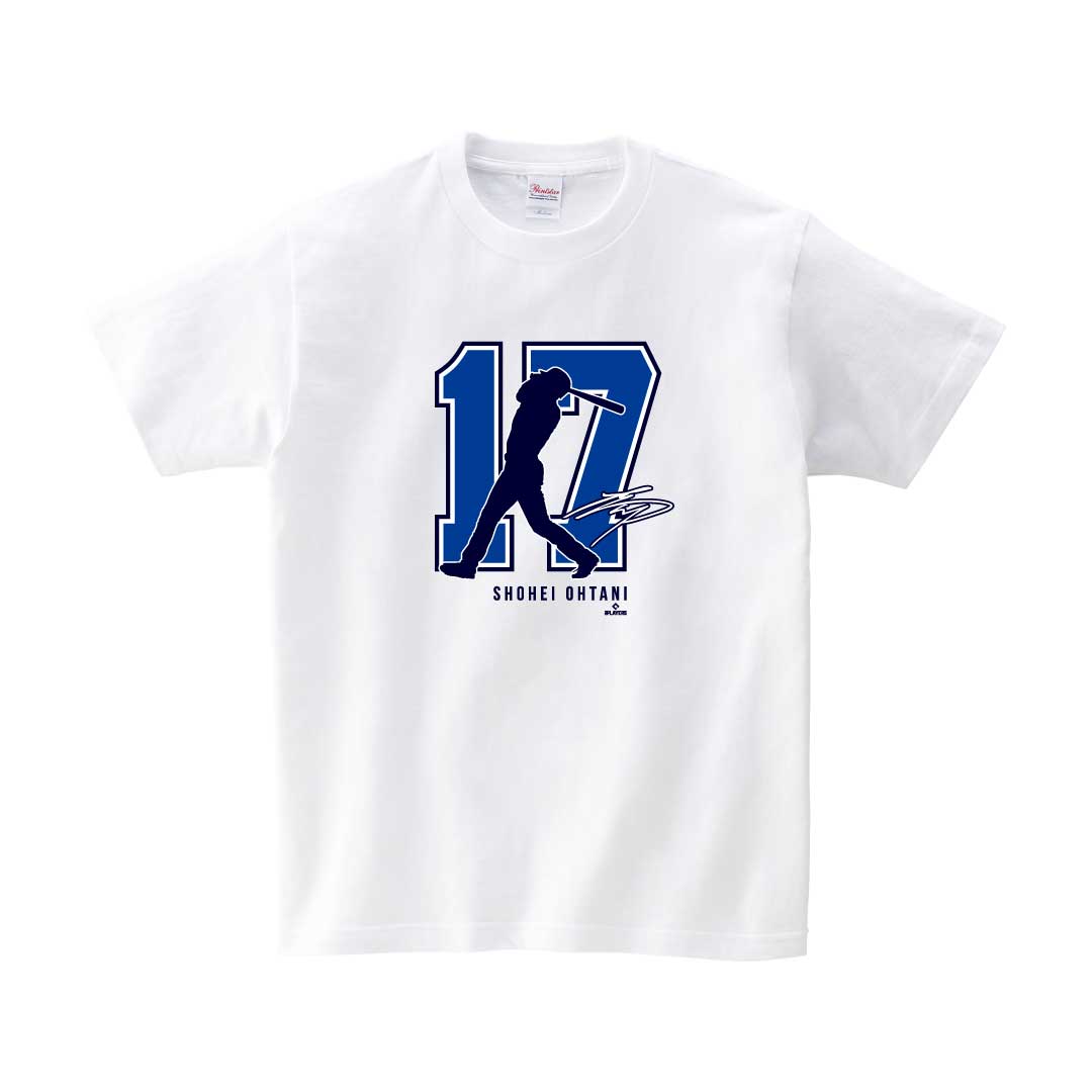 【公式】東京キャラクターストリートSHOHEI OHTANI 「17【LAD】」Tシャツ　S（ホワイト）: スペースエイジオンラインプラザ