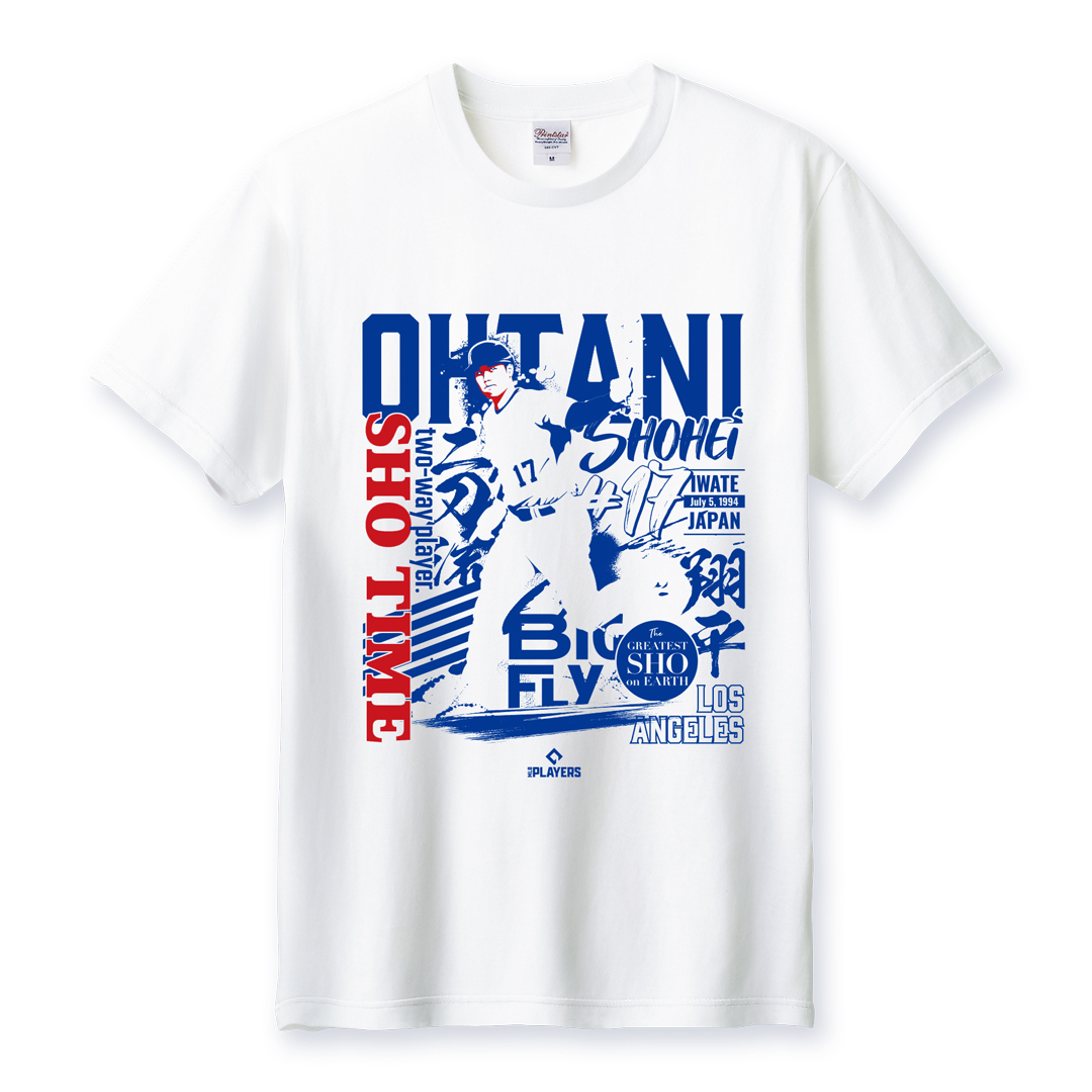 【公式】東京キャラクターストリートSHOHEI OHTANI「SHO TIME LAD」大谷翔平Tシャツ XL（ホワイト）:  スペースエイジオンラインプラザ