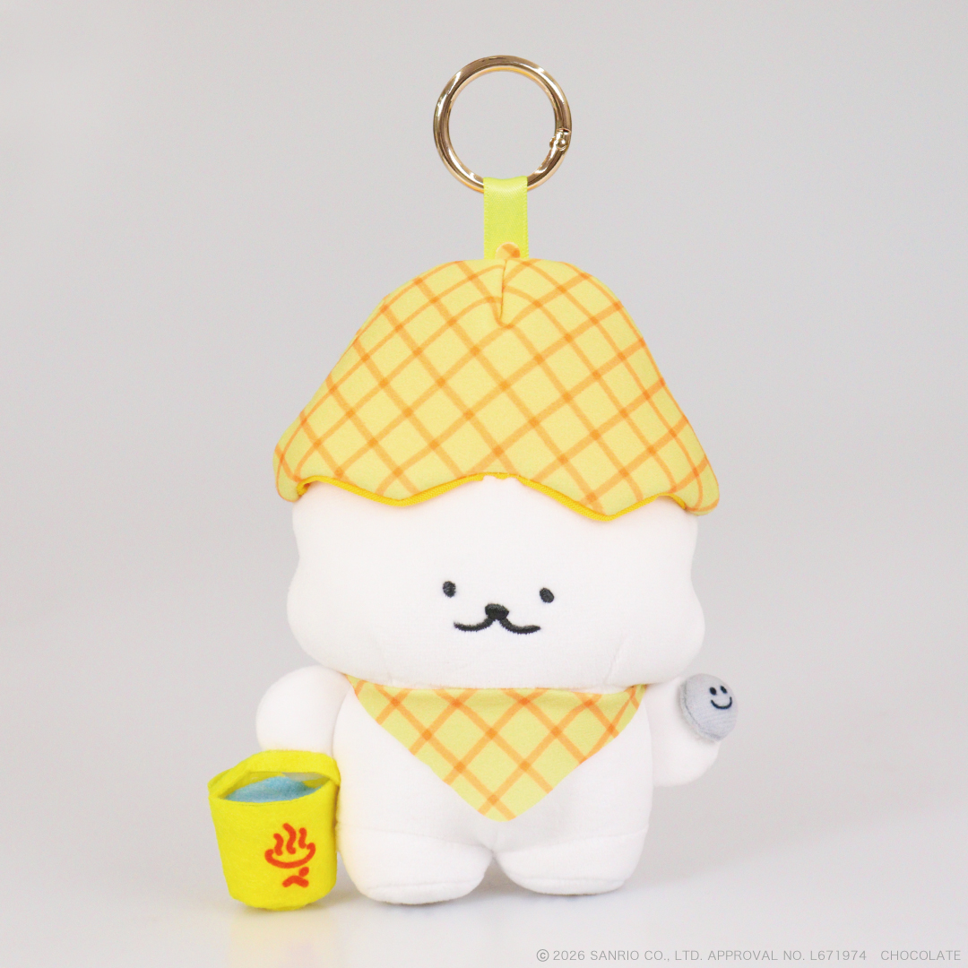 ぽっきょくてん サウナハット むにゅぐるみマスコット