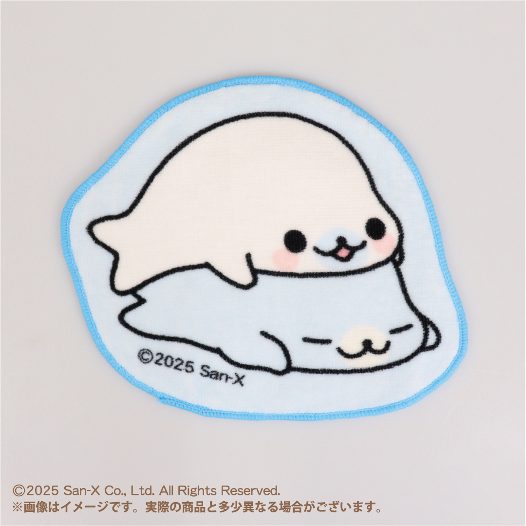 まめゴマ ダイカットミニタオル