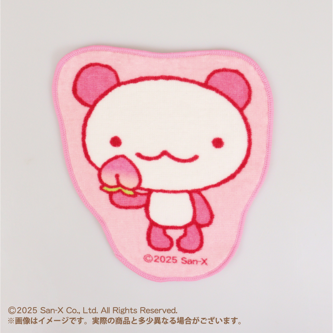 モモパンダ ダイカットミニタオル