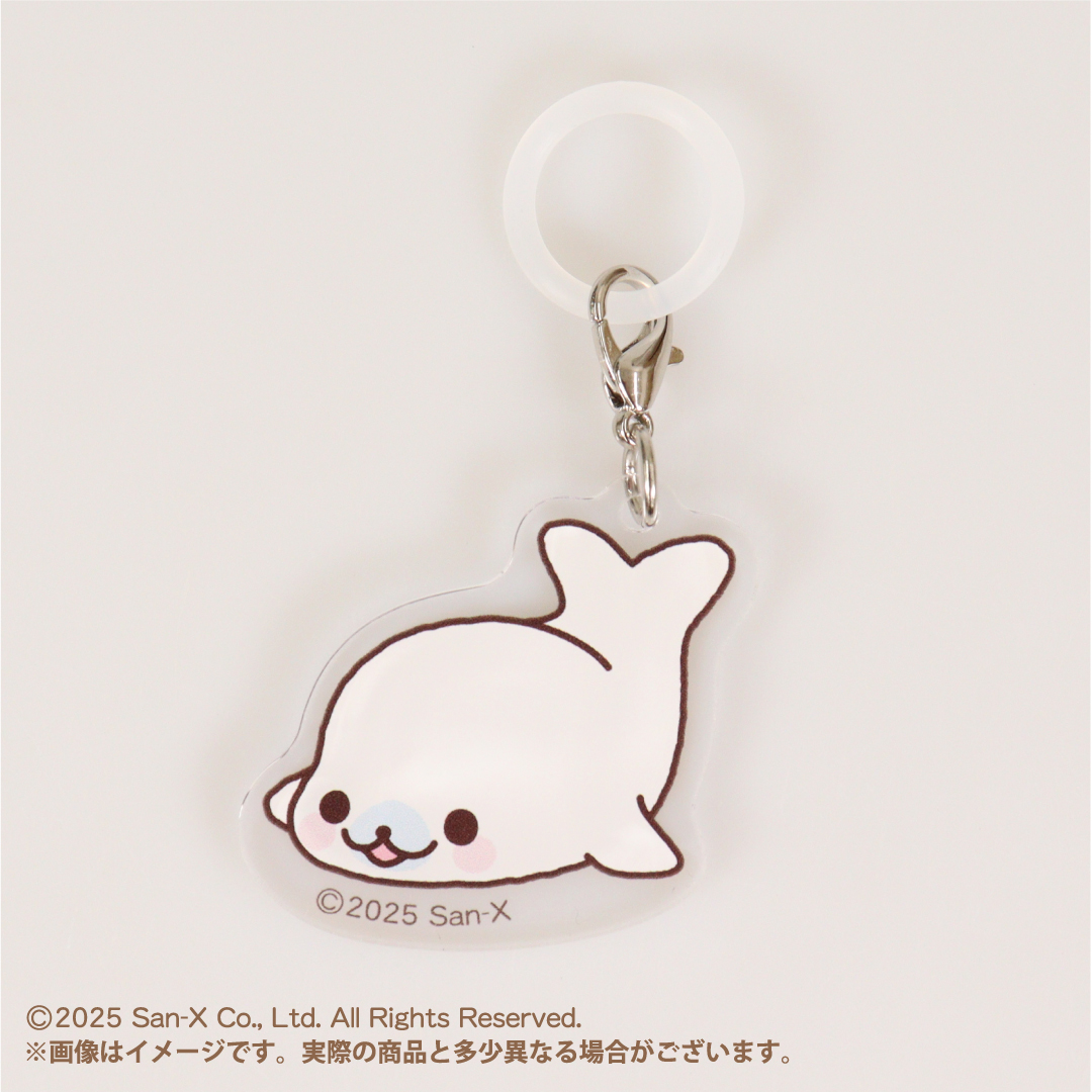 まめゴマ アクリルミニチャーム