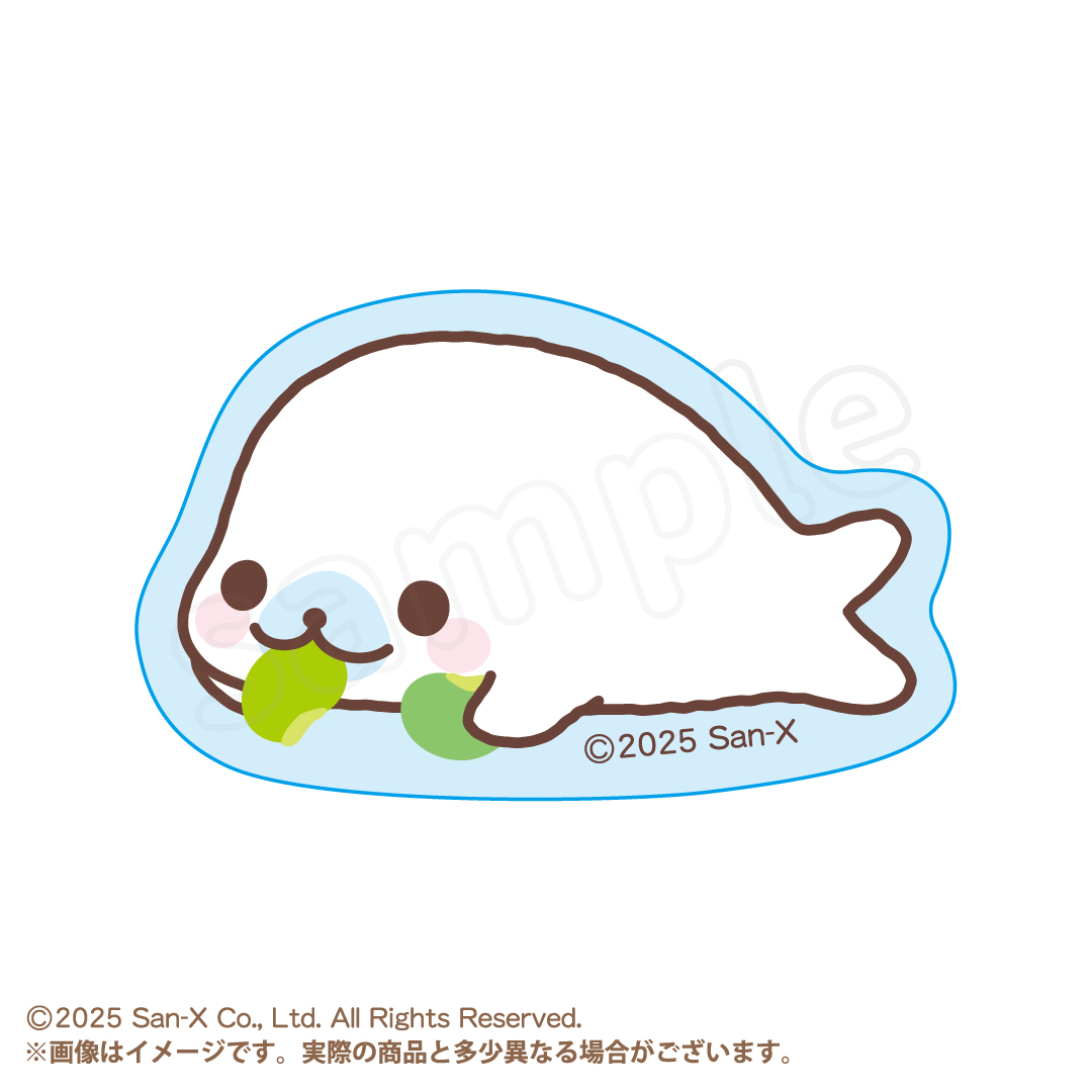 まめゴマ ダイカットステッカー A