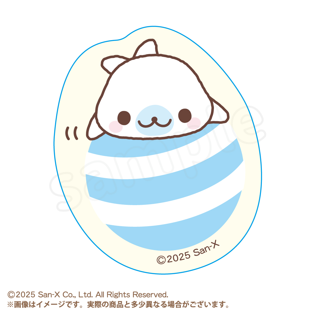 まめゴマ ダイカットステッカー B