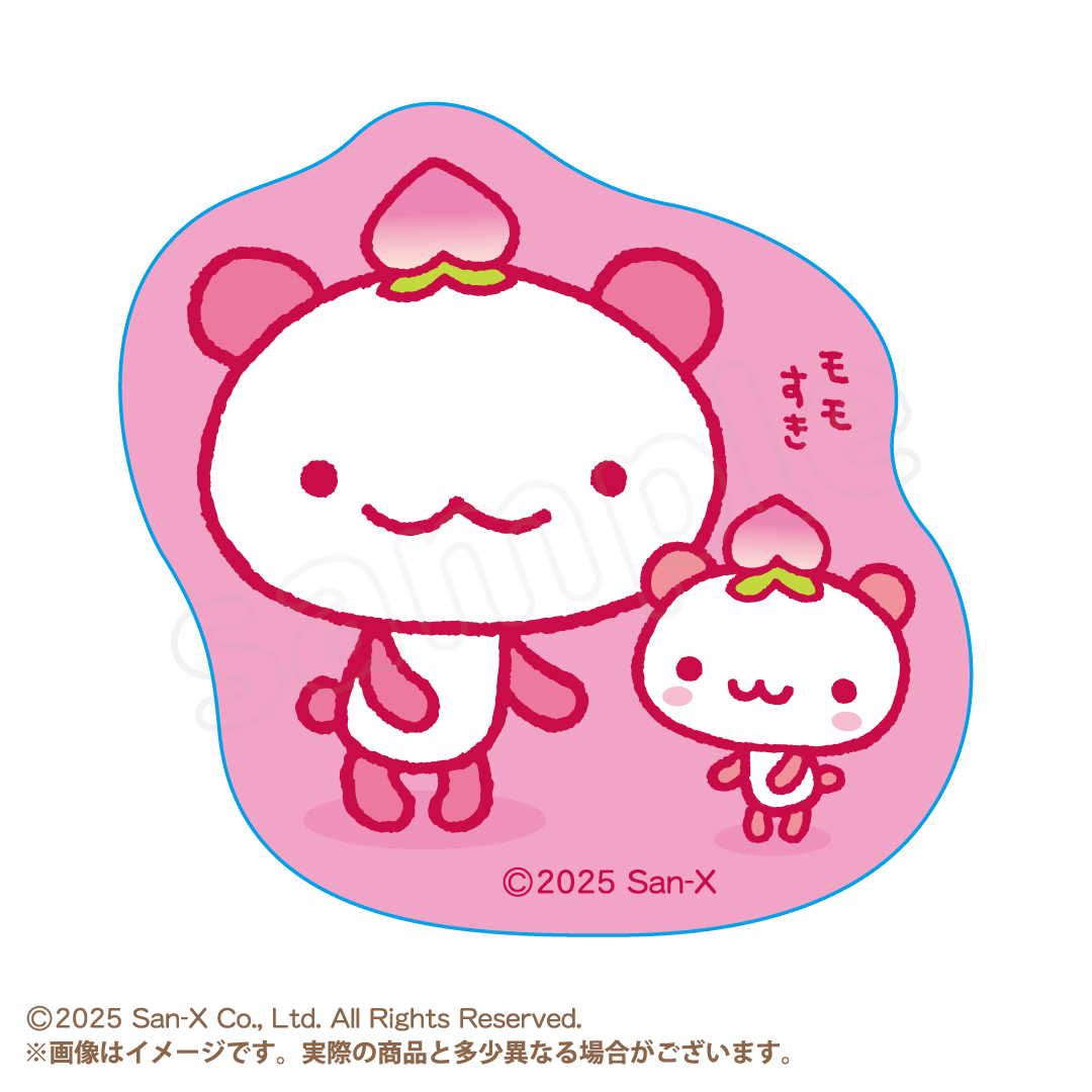 モモパンダ ダイカットステッカー A